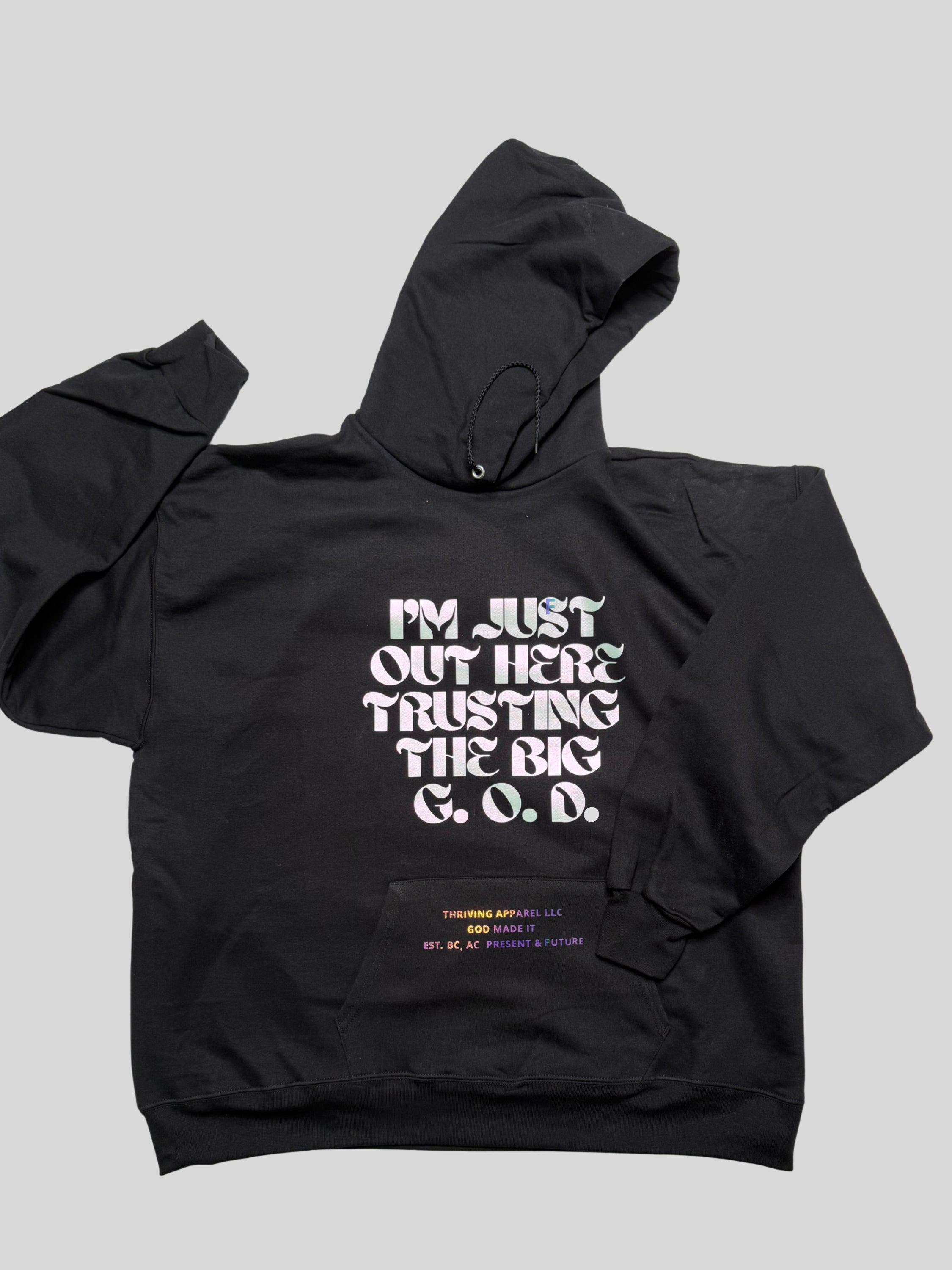 Trusting Her Cotton Hoodie image 0